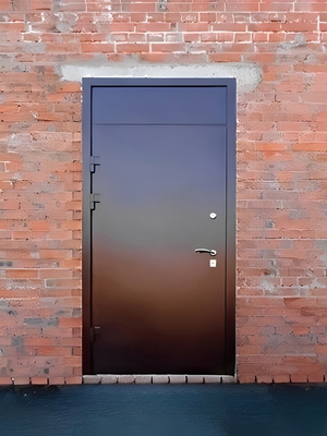 Фото дверей с порошковым покрытием