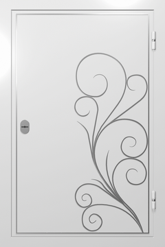 Однопольные глухие ставни с ковкой и широкой створкой Однопольные глухие ставни с ковкой и широкой створкой