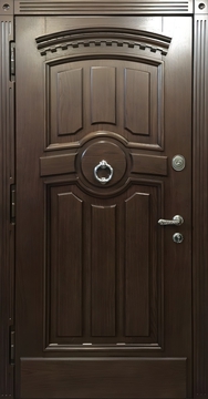 Термодверь МДФ шпон с кнокером Термодверь МДФ шпон с кнокером